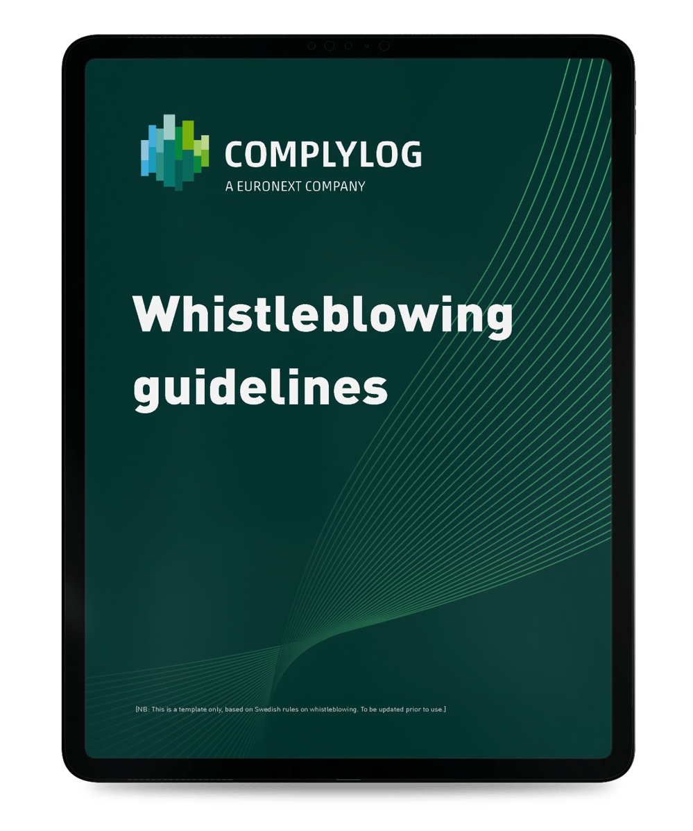 Whistleblowing Policy Download Your Template